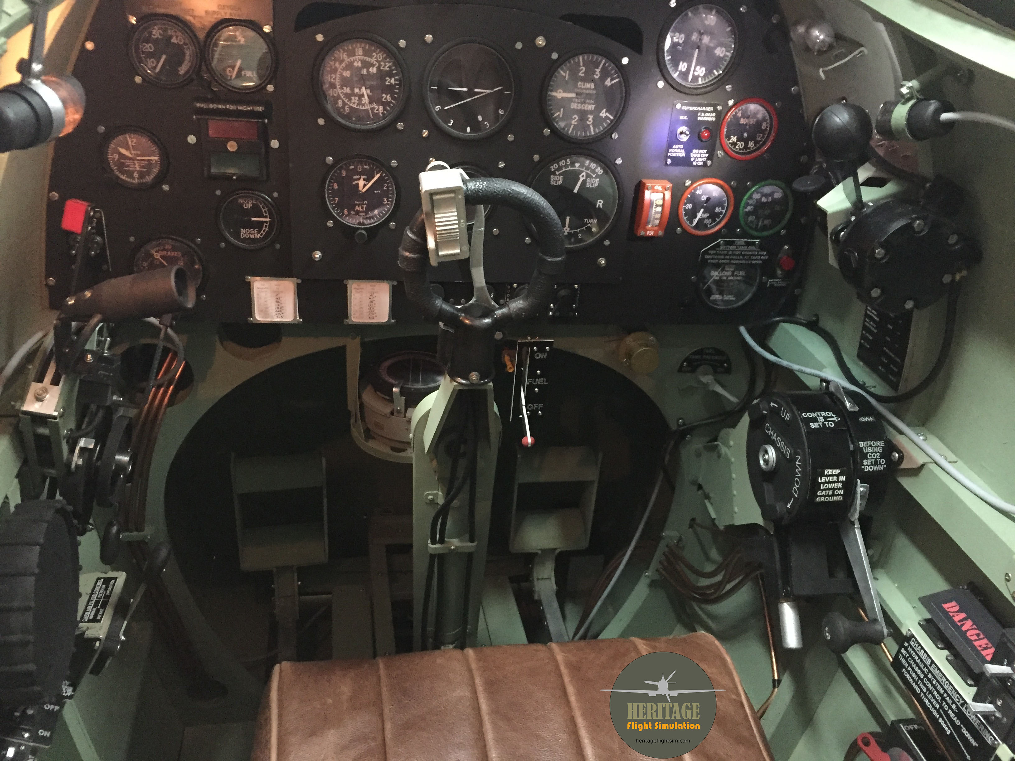 HFS Spitfire MkIX Cockpit Plans – Heritage Flight Simulation