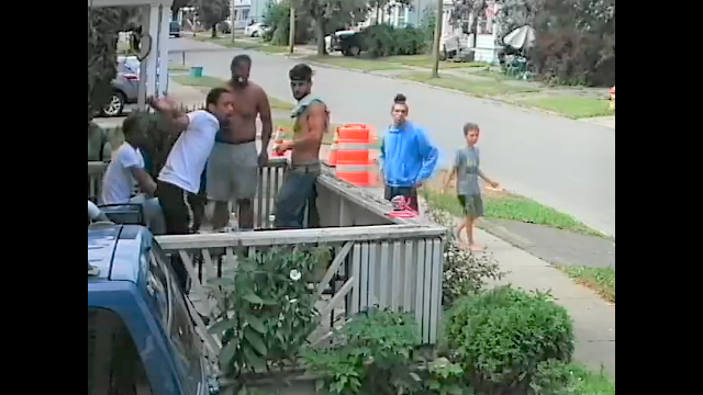 Herkimer gang gathers Pleasant Ave