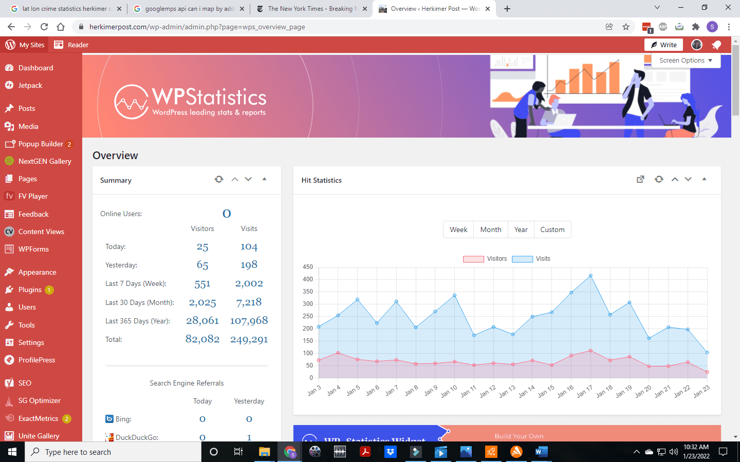 herkimerpost.com–2021-2022 Traffic Statistics