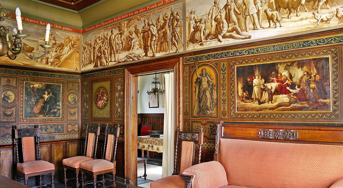 Eltern können ihren kindern alle zehn jahre eigentum im wert von bis zu 400.000 euro steuerfrei schenken. Besuch im Allmers-Haus | Hermann-Allmers-Gesellschaft e.V.