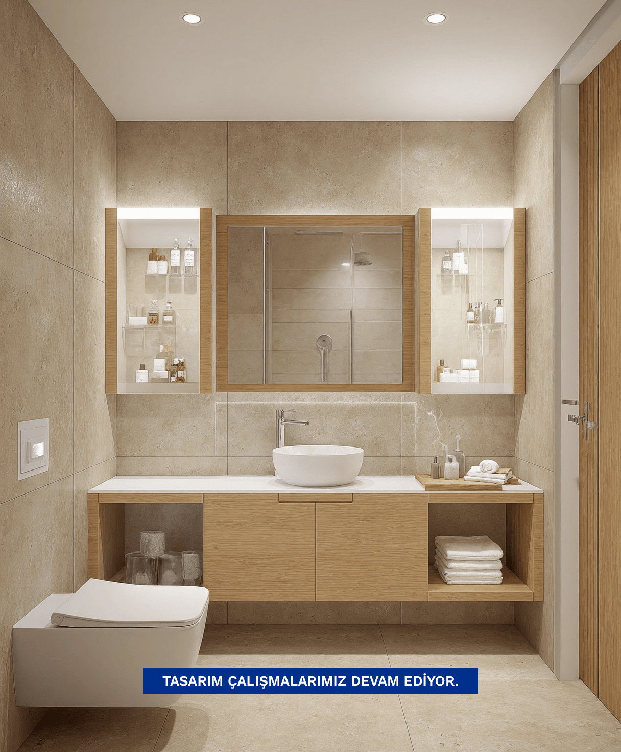 Bathroom interior at Taş Yapı Şişli