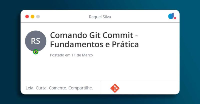 Comando Git Commit Fundamentos E Pr Tica - Premium Geometric Illustration Gallery - 4K