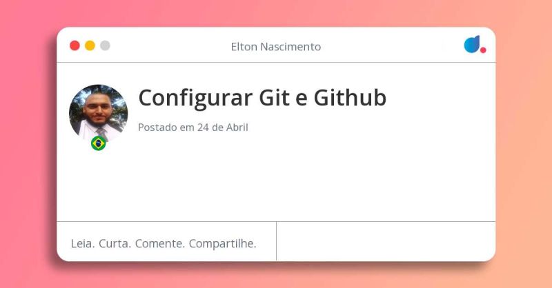 C Mo Configurar Git Con Github Tech10 - 8K Landscape Patterns for Desktop