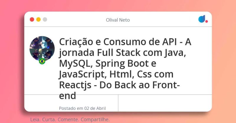 Cria O E Consumo De Api A Jornada Full Stack Com Java Mysql Spring Boot E Javascript Html - Download Stunning Light Pattern | Mobile