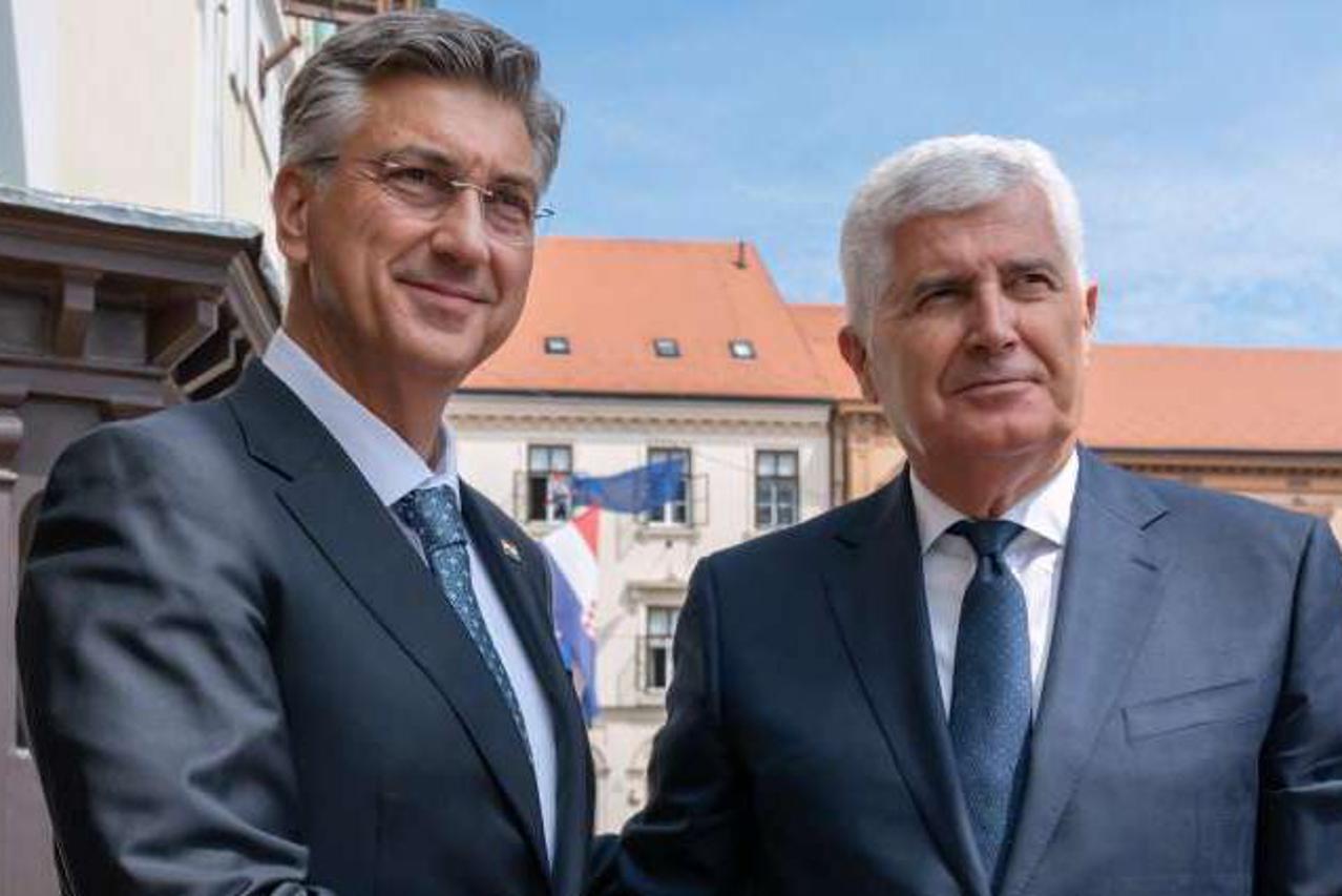 Plenković: Zalažemo se za jednakopravnost triju naroda i izmjenu Izbornog zakona BiH