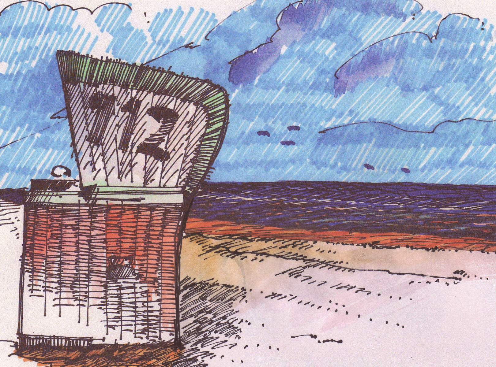 40 Strandkorb Bilder Und Ideen Auf Kunstnet