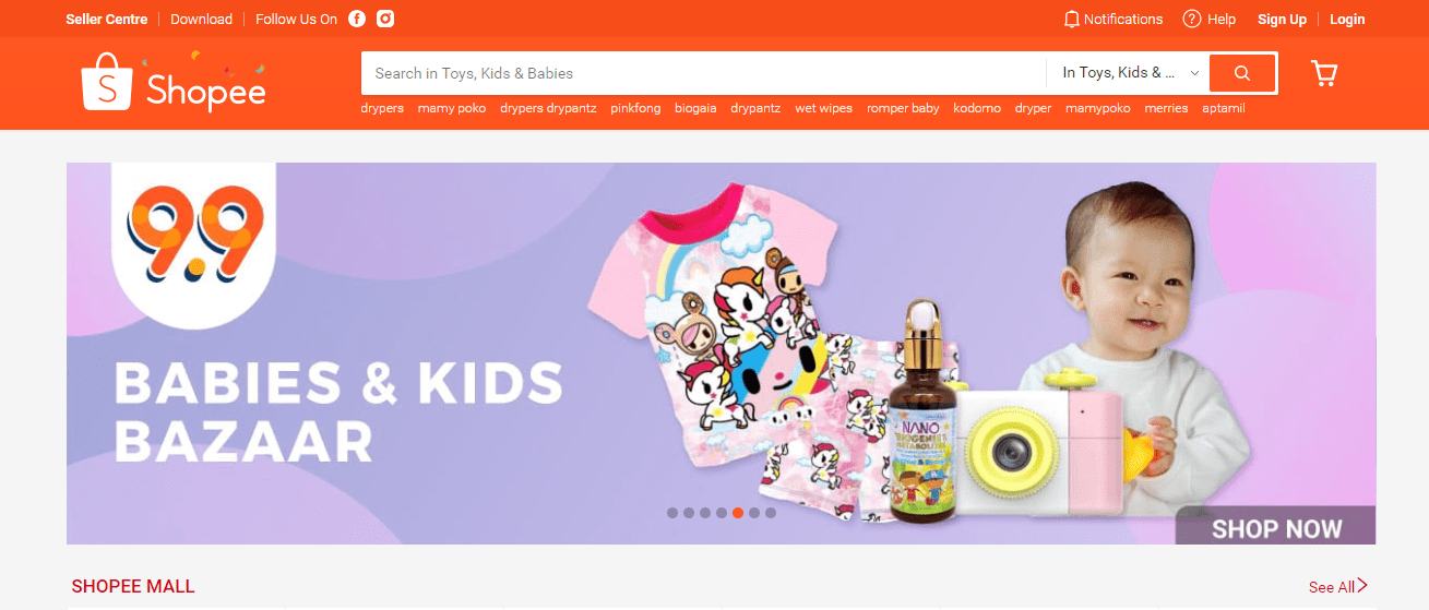 Shopee, RainbowDiaries
