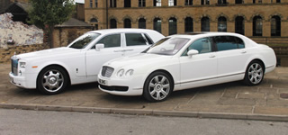 White Bentley Mulsanne Hire Herts Rollers