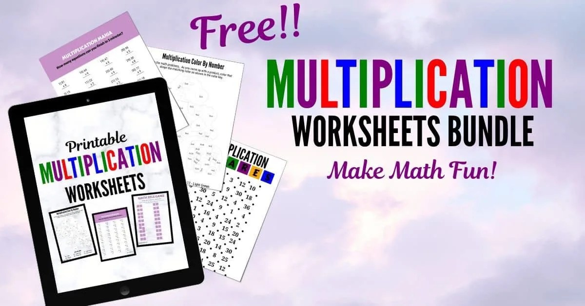 fun and free multiplication worksheets printables grades 3 5