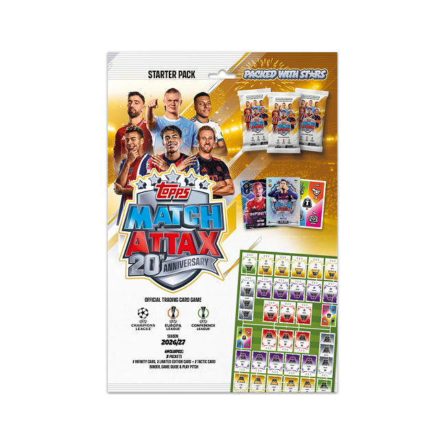 Topps UCC Match Attax 26/27 Starter Pack