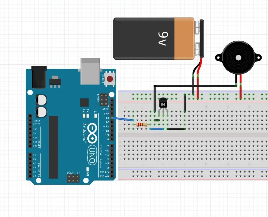 Transistor 2n2222 Como Interruptor Arduino Uno Hetpro