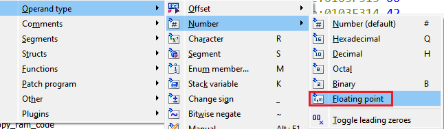 Igor S Tip Of The Week 165 Defining Floating Point Data Hex Rays - Best Geometric Illustrations in HD