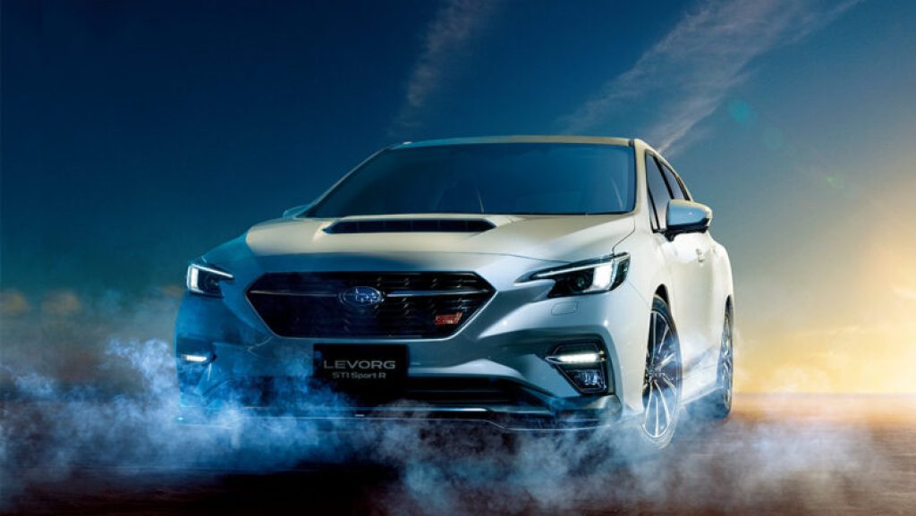 レヴォーグ STI Sport サイドスタイル走行イメージ