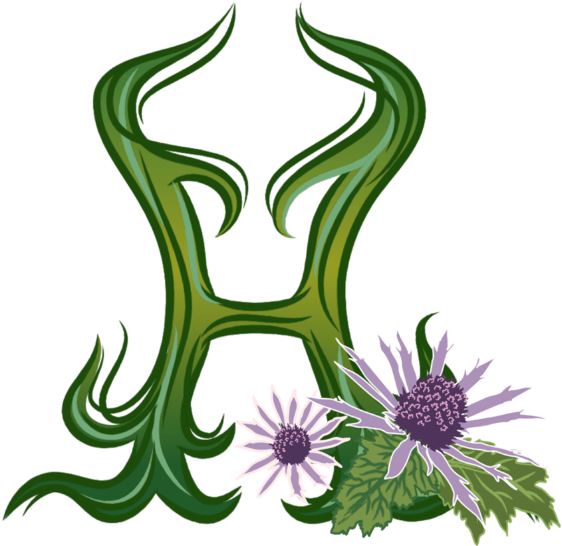 Favicon „H“ mit Blumen vom Logo.