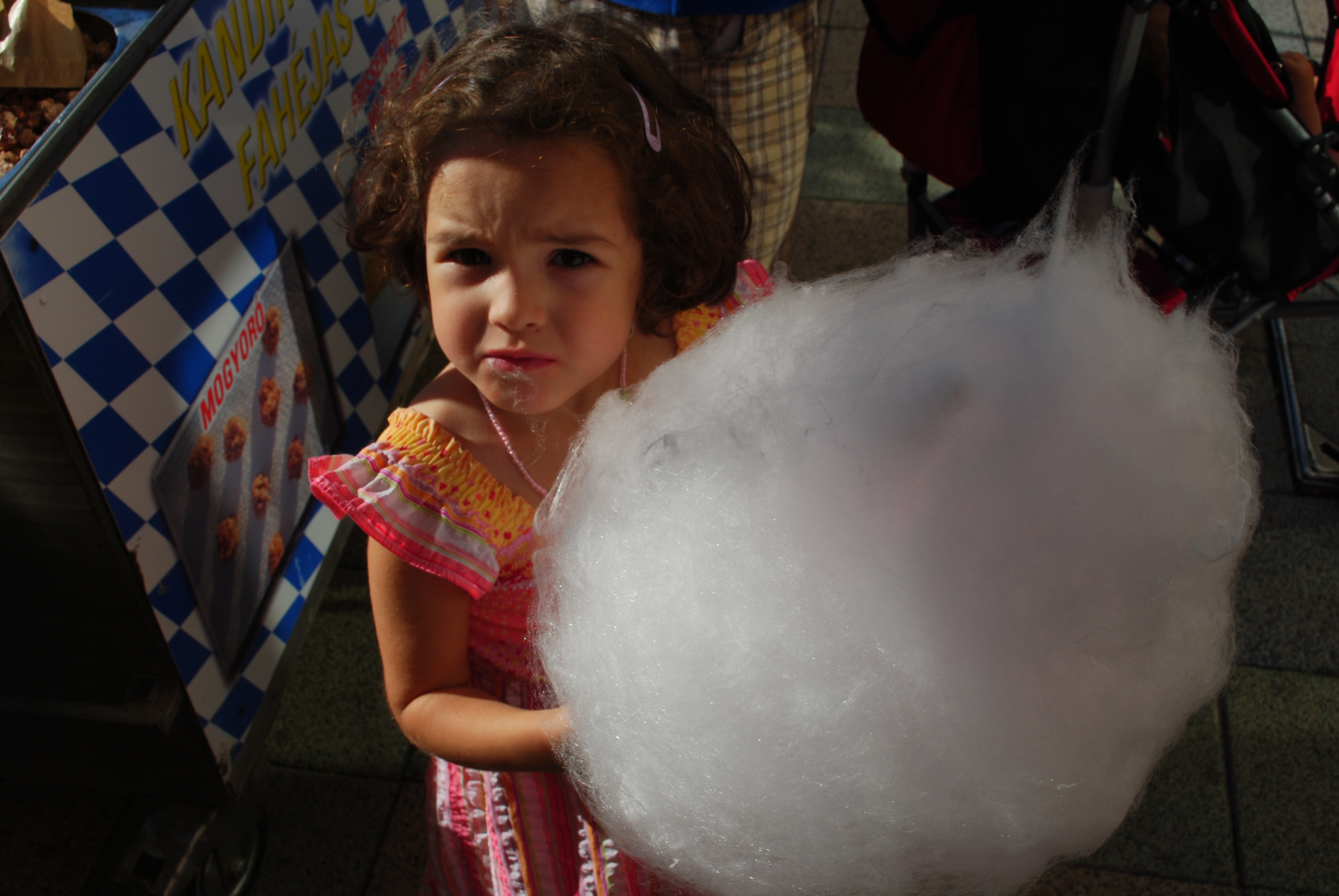 The one time she did not smile.