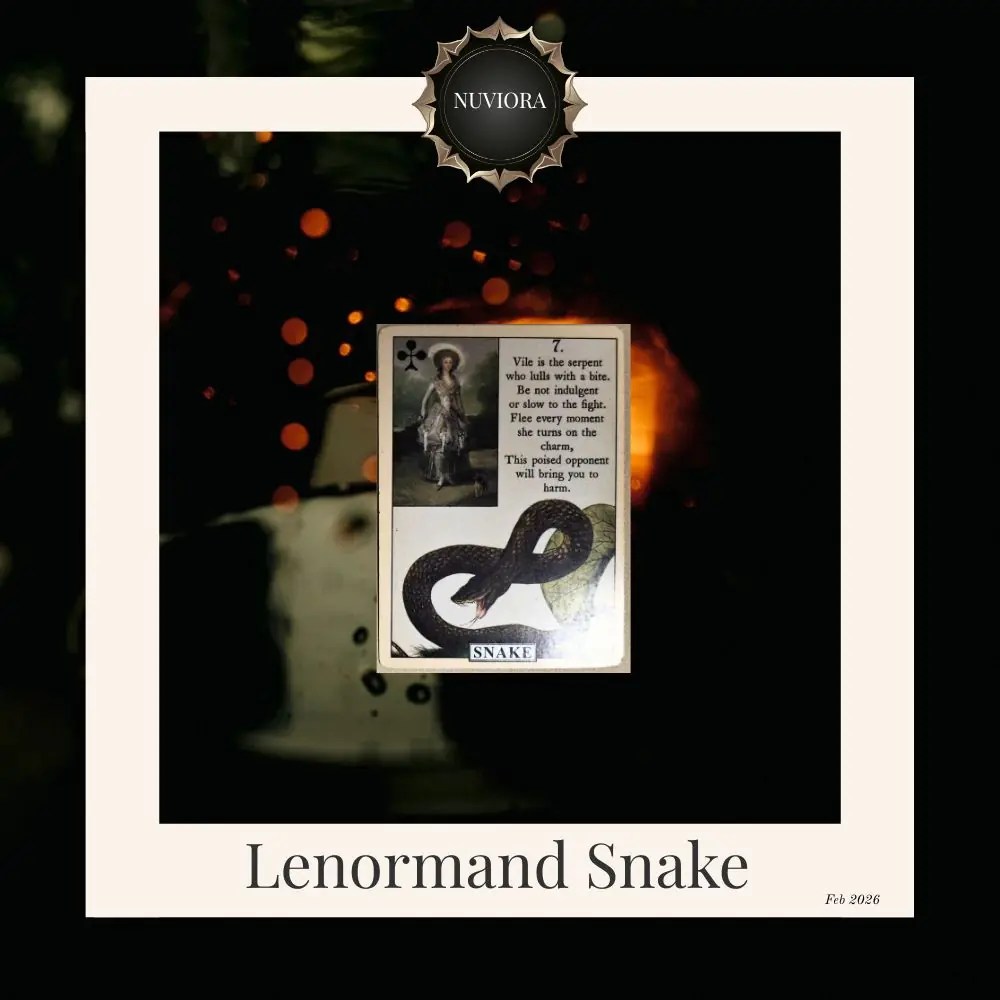 Lenormand Snake Card: Complexity over Malice