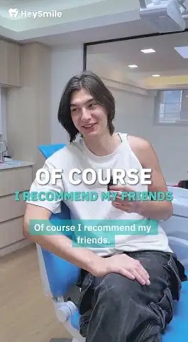 Teeth whitening at HeySmile Dental Clinic Bangkok, video cover