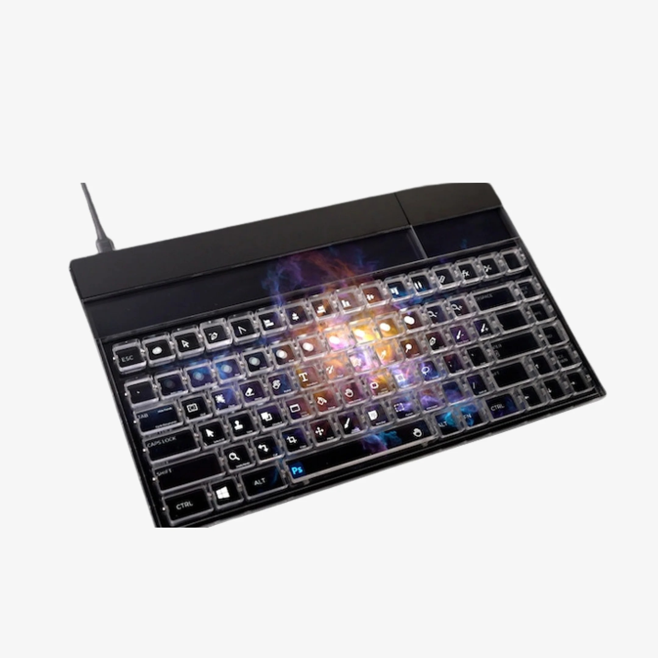 Flux Transparent Keyboard With Integrated Display Tryout Reviews Heyup