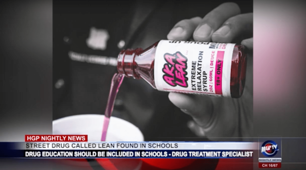 STREET DRUG CALLED LEAN FOUND IN SCHOOLS | HGP TV