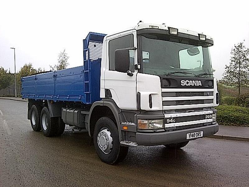 Scania tipper truck for sale