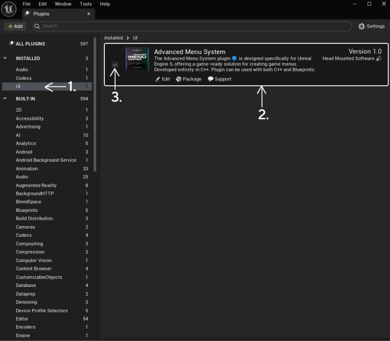 Advanced Menu System Start Guide - Download Stunning Light Design | HD