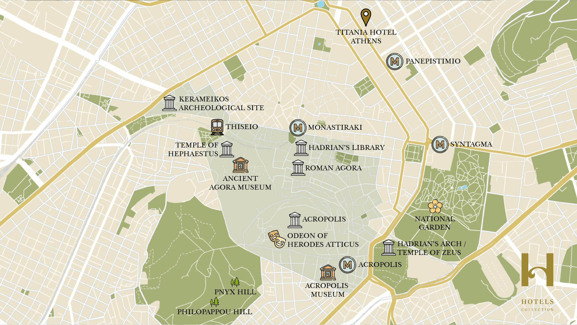 Map Of Tourist Attractions In Athens Greece 60 Photos Morilly Com Athens Map Overlay H Logo 