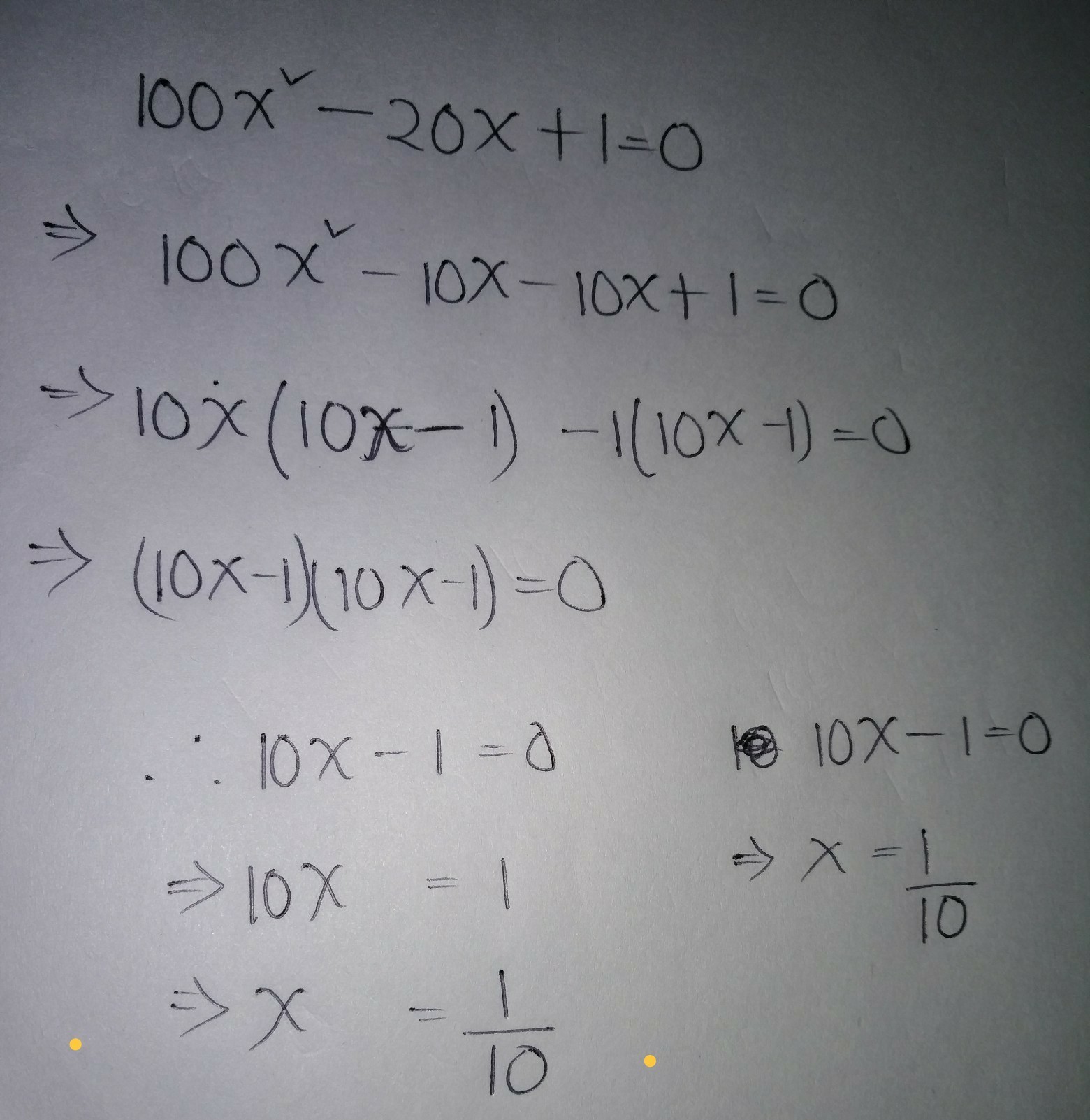 Roots Of A Quadratic Equation Factorization Ncert Solutions 5x2 - 5x - 20 algebra-and-trigonometry.