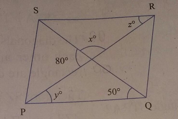 Figure Given Below Pqrs Is Parallelogram Find The Value X And Y We required to do translation here From xy To x-4 y.