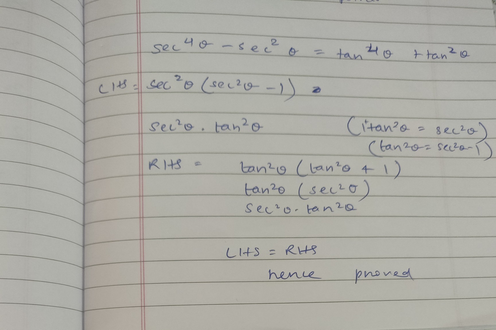 Sec Theta Tan Theta Whole Square Cosec Theta 1 Cosec Theta 1 Prove That Brainly In The Questions and Answers of Prove that sec theta - tan theta square 1sin theta 1 - sin theta.