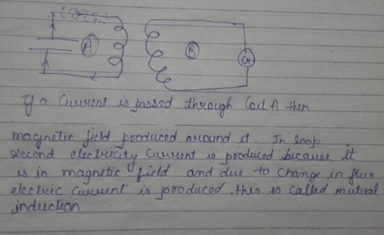 I Define Mutual Inductance Sarthaks Econnect Largest Online Education Munity Let n 1 Number of turns per unit.