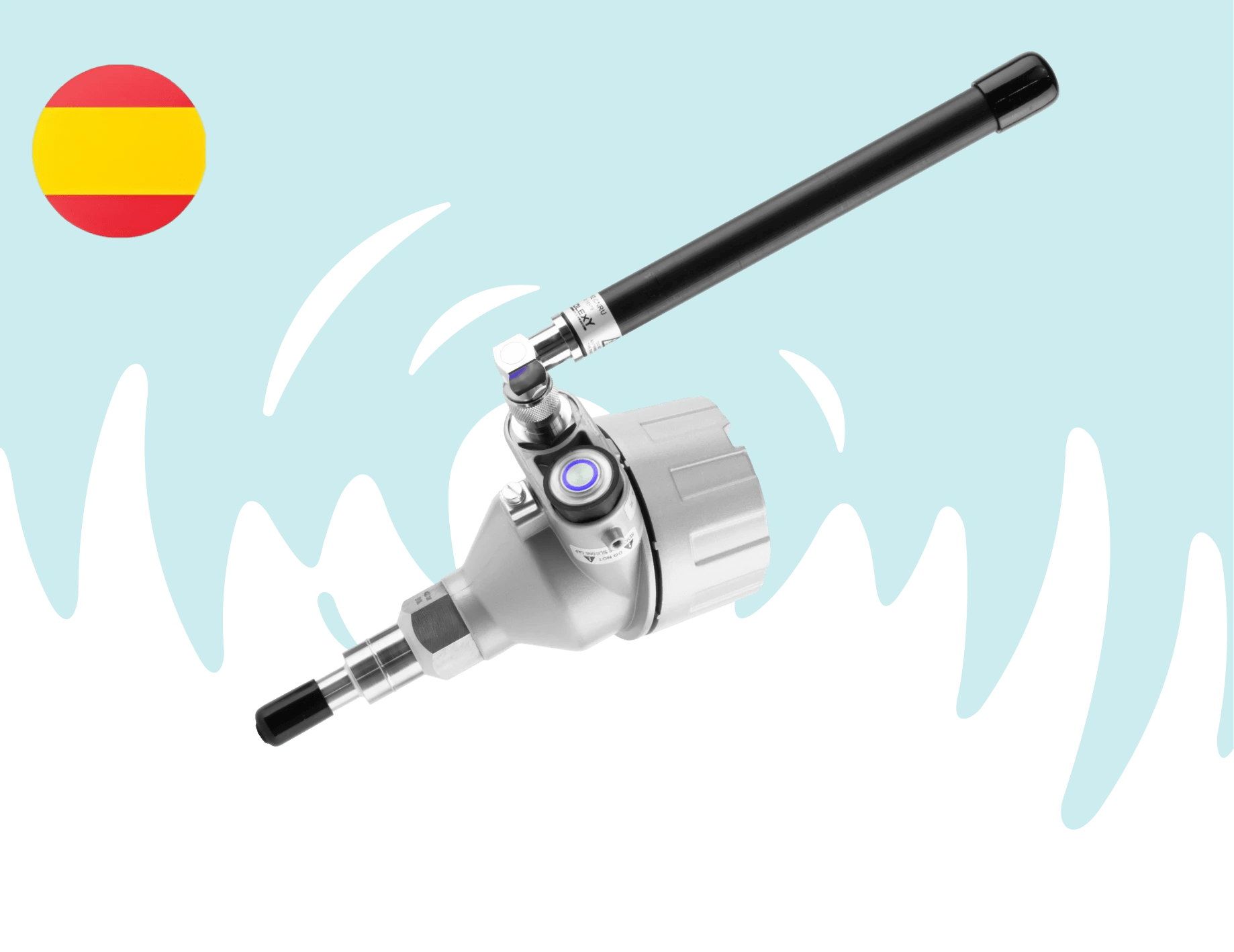 Pressure sensor spanish flag