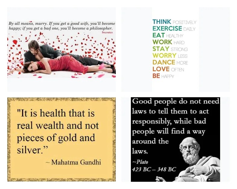 Gallery of 4 advice discussion images from slide 5.