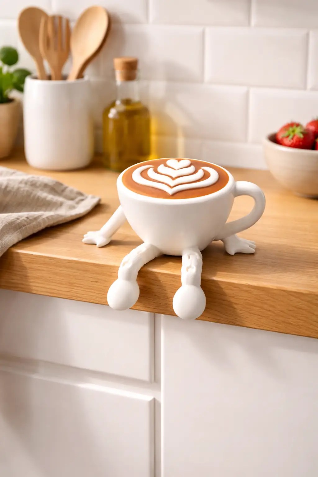 Sevimli Latte Fincanı