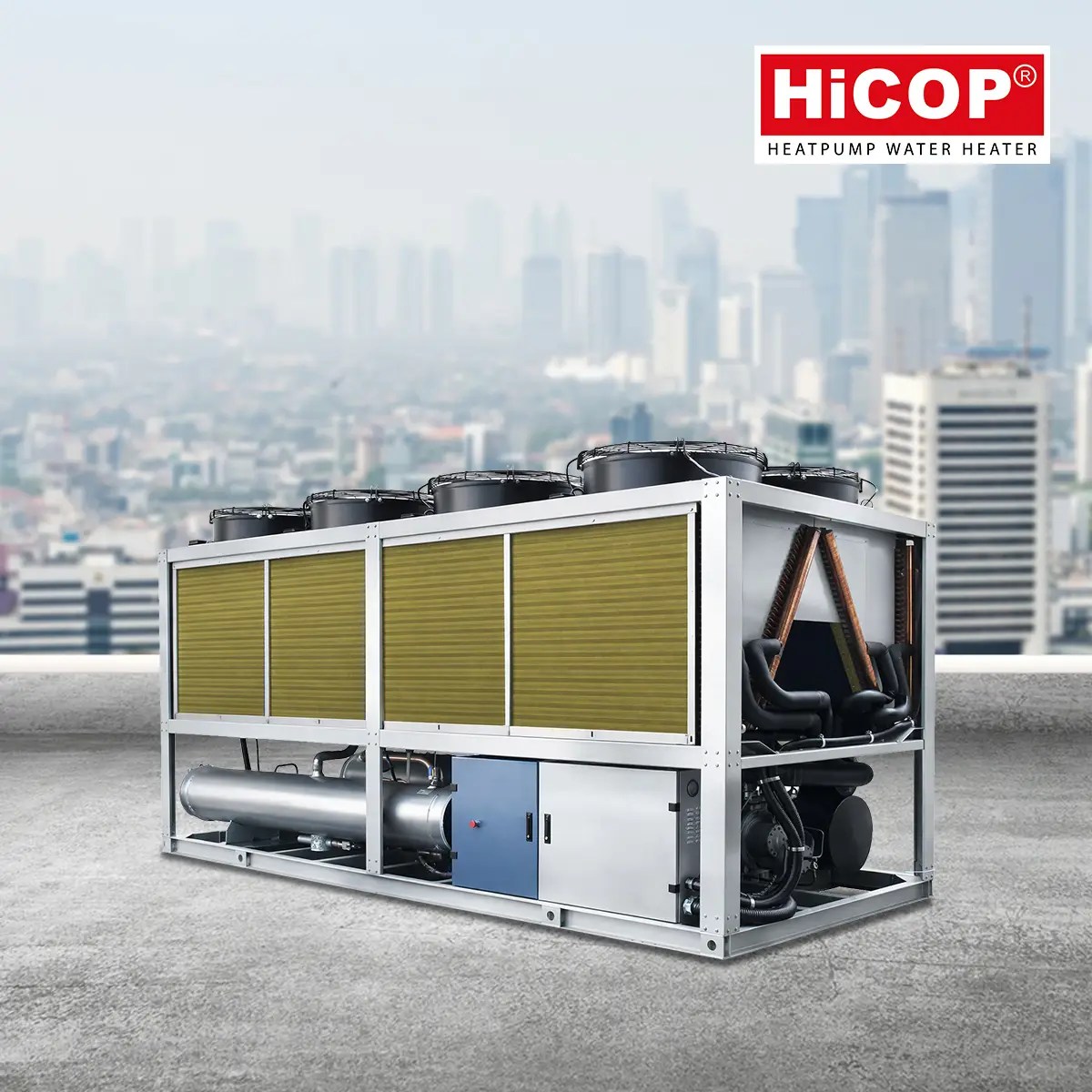 Heat pump industri