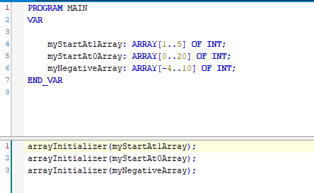Passing Arrays In Beckhoff - Hayes Industrial Controls Services, LLC