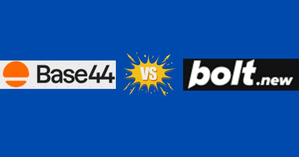 Base44 vs Bolt