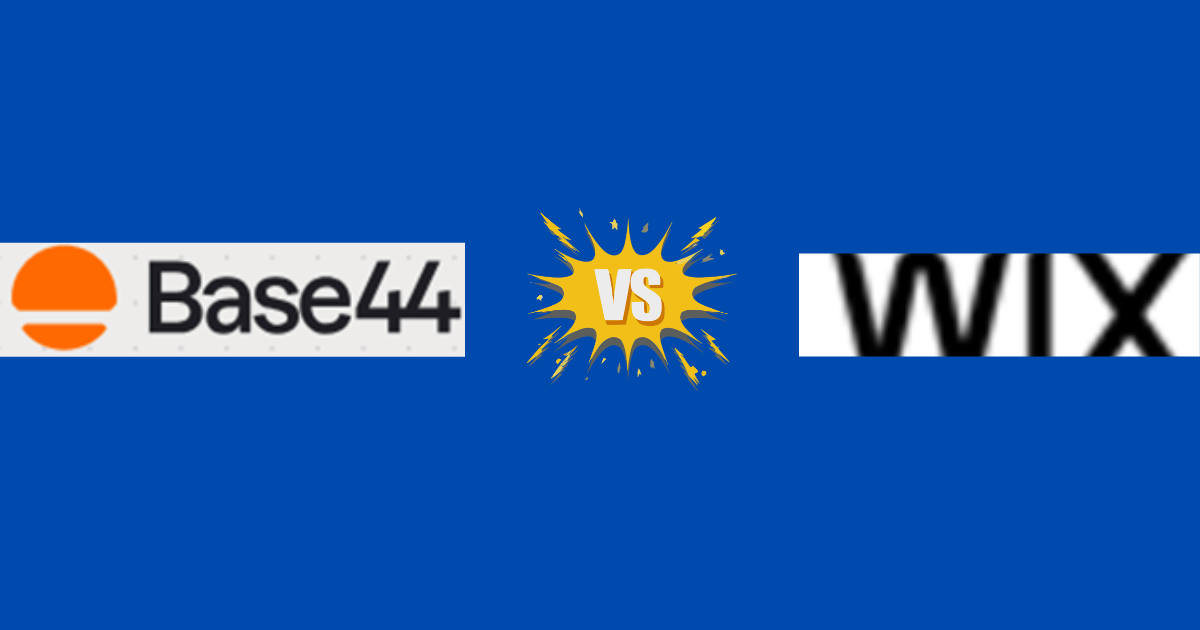 Base44 vs Wix