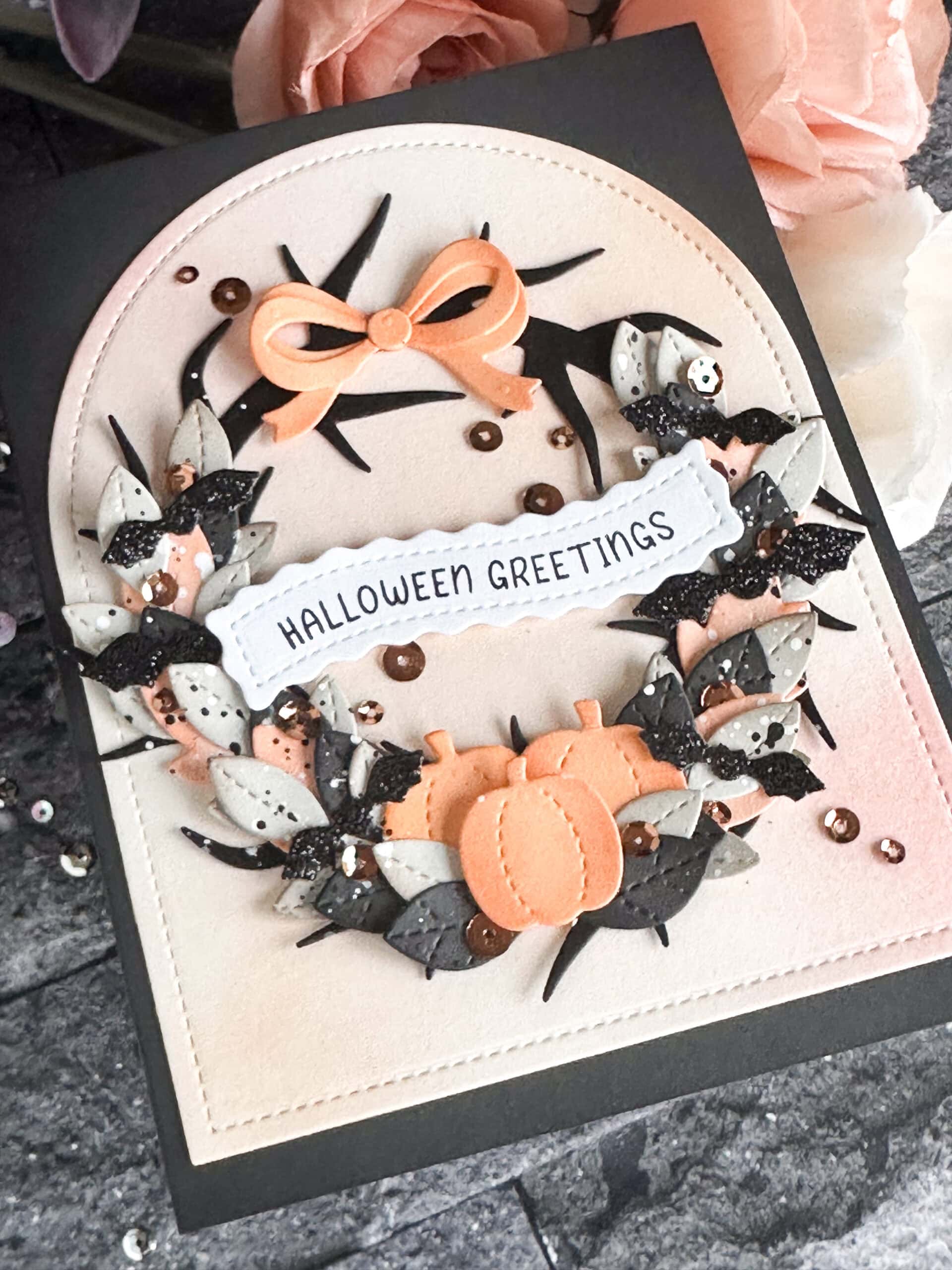Halloween Wreath but Make It Pretty – Pretty Pink Posh