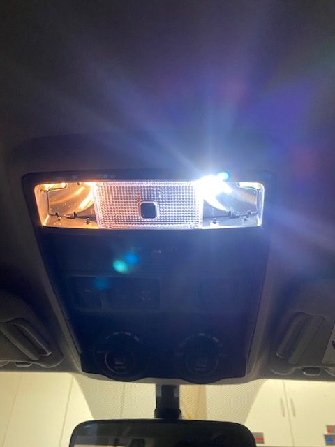 Toyota 4Runner Cool White Map Lights