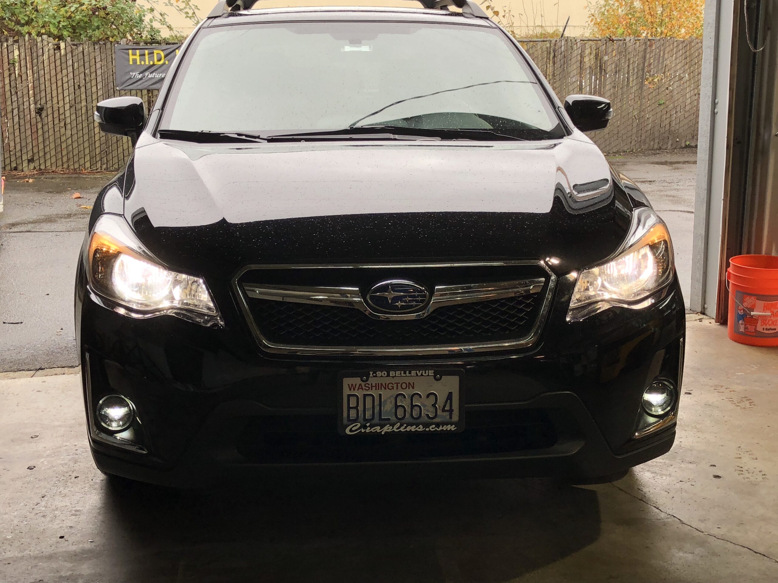 Subaru Crosstrek 5000k HYLUX with Morimoto XB LED Fog Lights