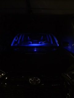 Toyota 4runner Blue Interior Lights