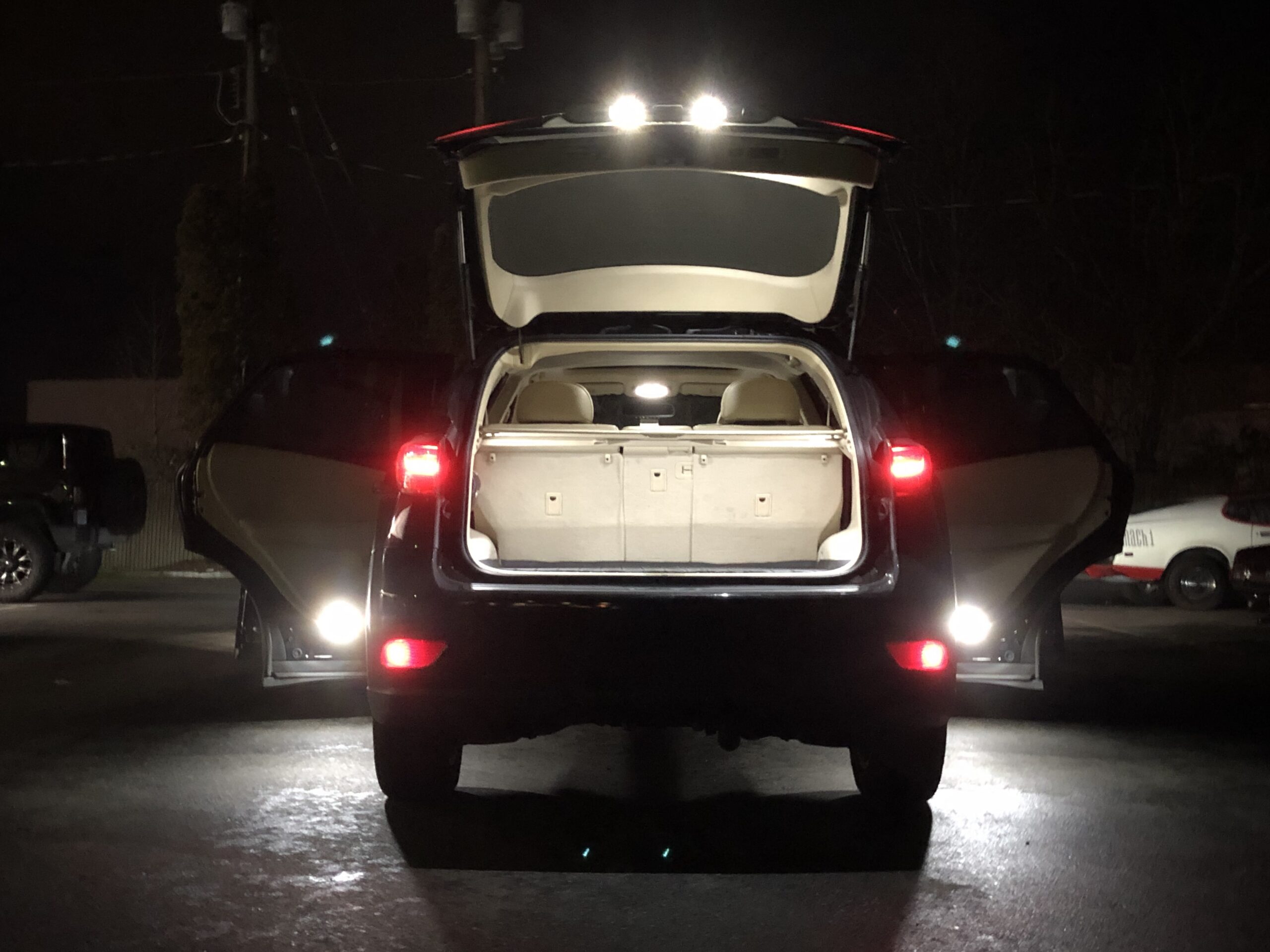Lexus RX Pure White Bright LED Interior Lights