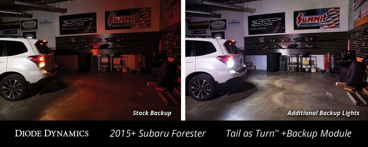 Subaru Forester LED Reverse Light Upgrade