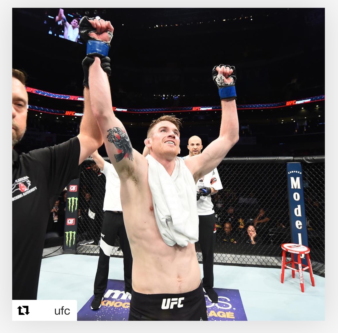 Welcome to the UFC, Coach Cory!