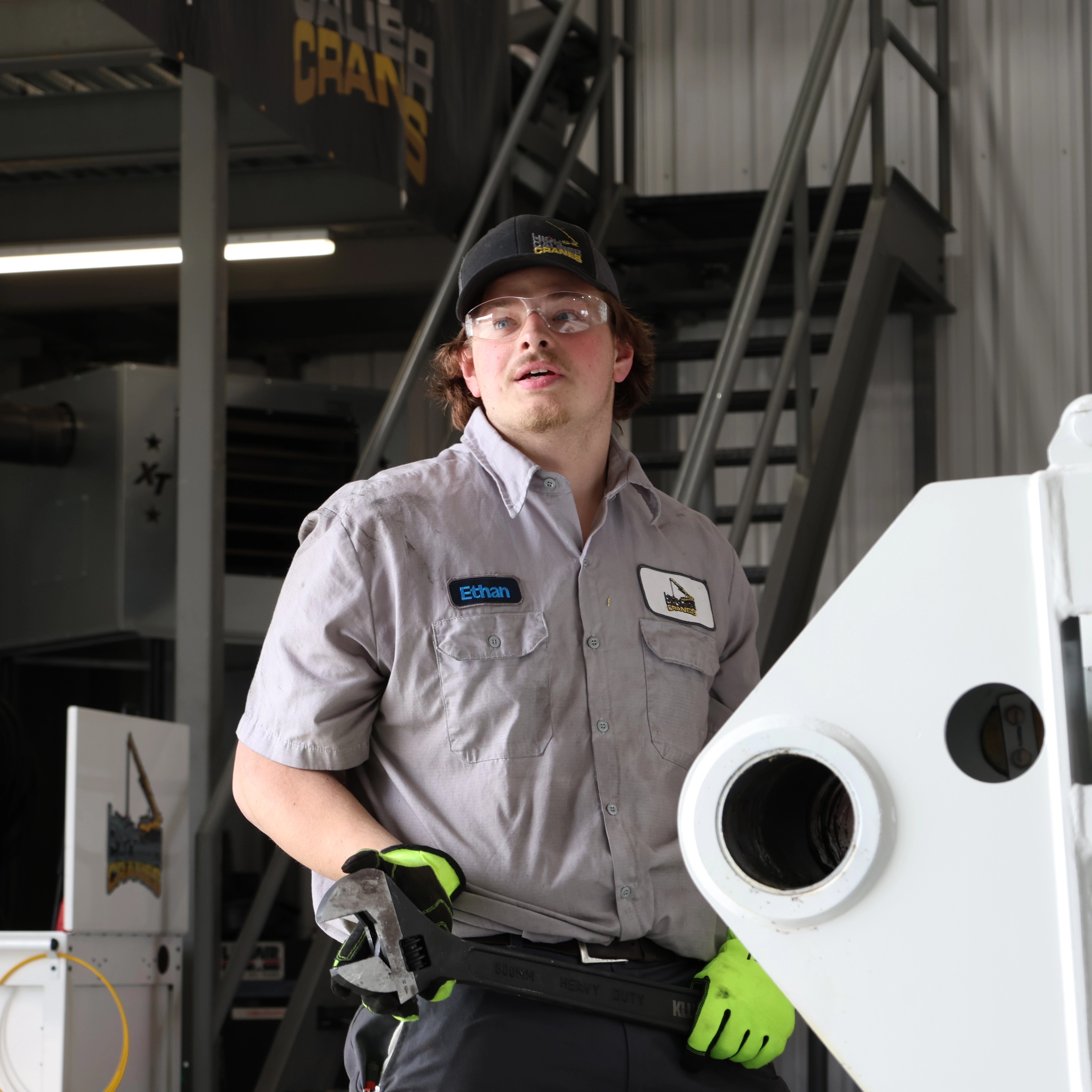 Ethan Kelly, XCMG boom truck assembler