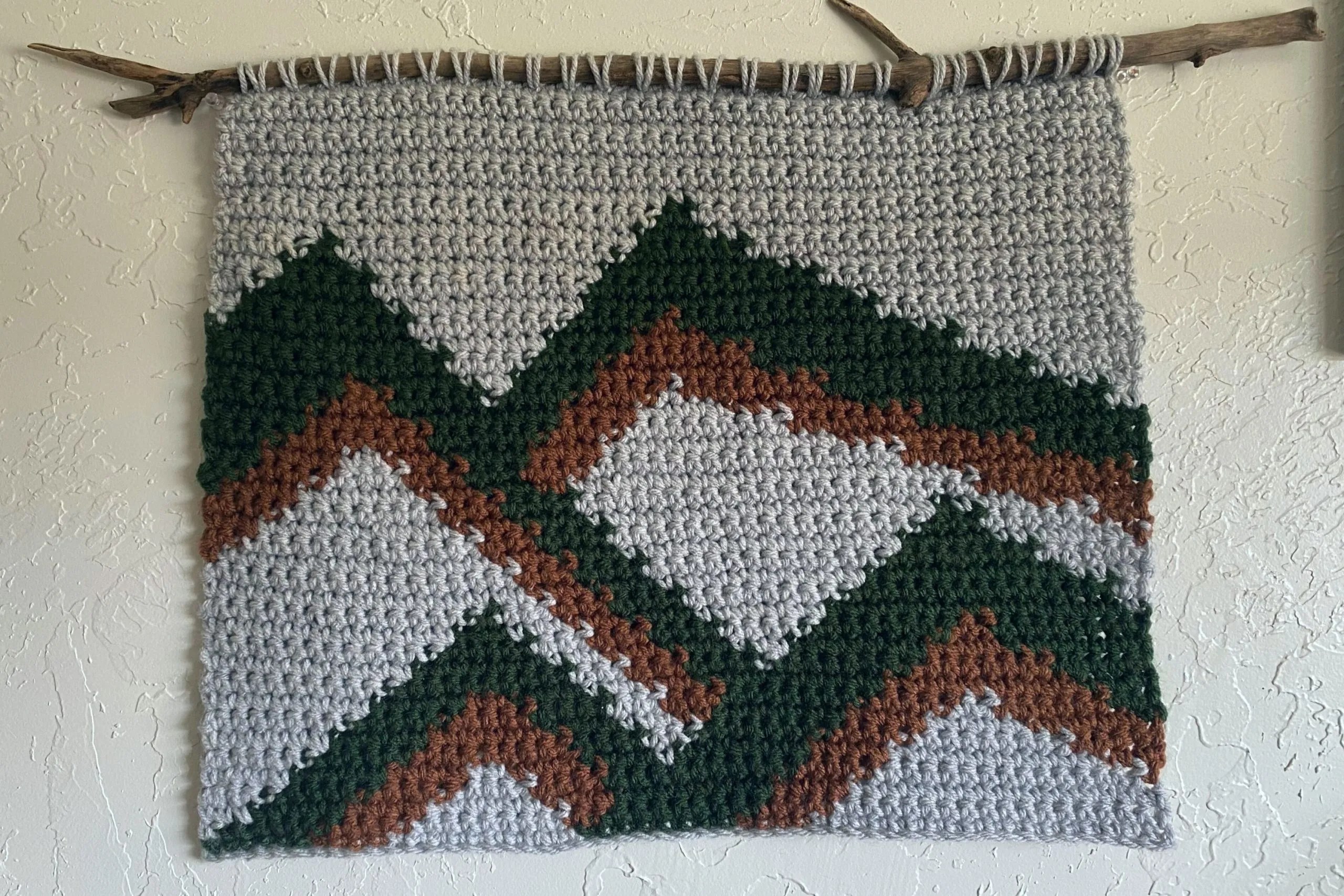 Conner’s Ridge Crochet Wall Hanging