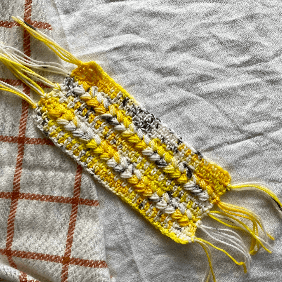 Save your Place in your Book with this Easy Crochet Bookmark Pattern