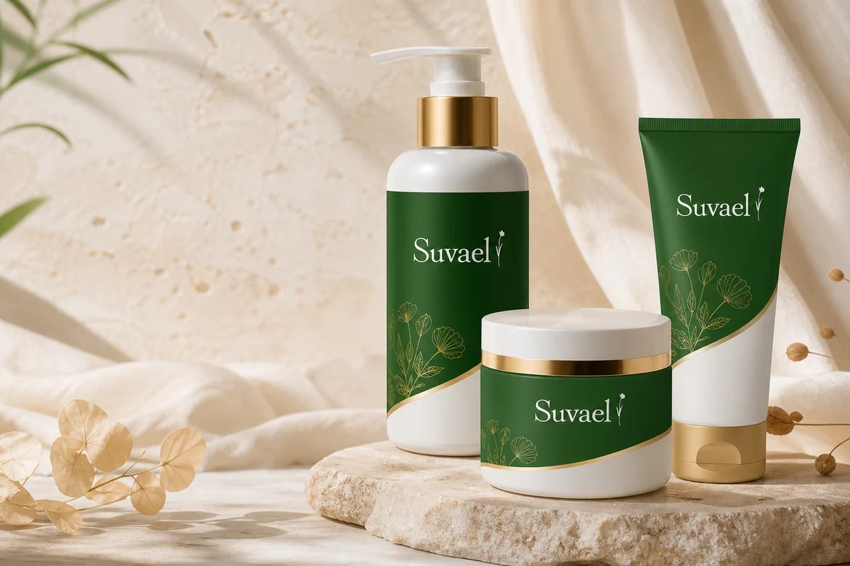 Suvael private label stretch mark cream product collection