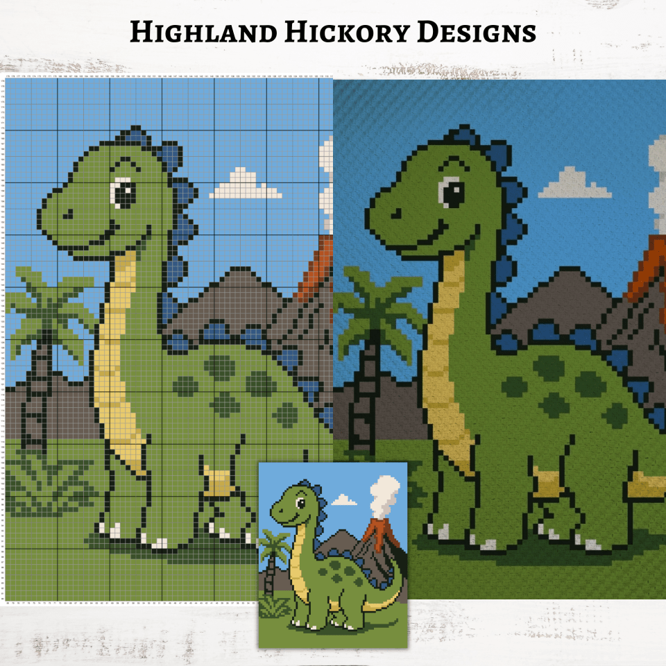 happy dinosaur graph