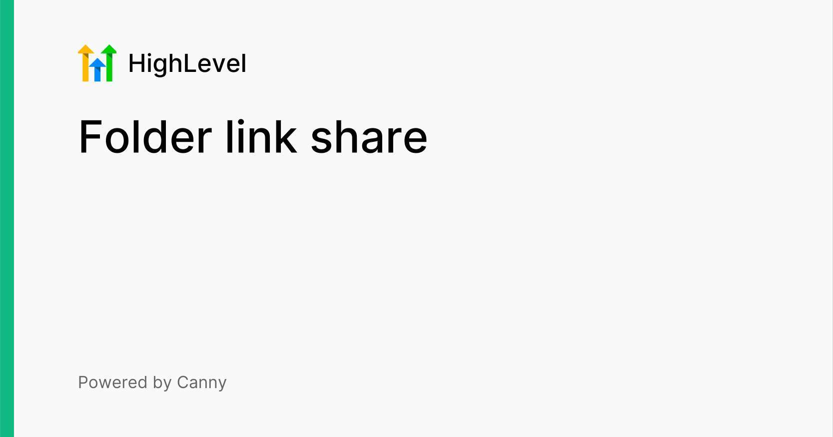Folder link share